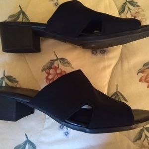 bandolino sz 7 , BLK slide sandal